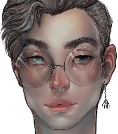 Shaded headshot commission